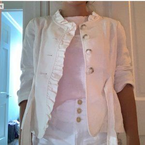 White Colonial jacket